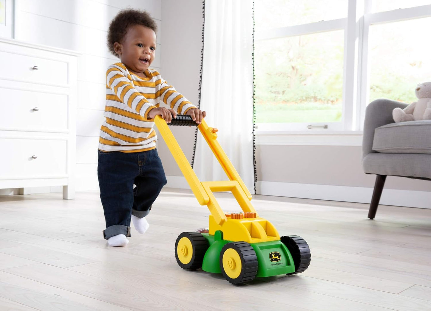 Elektronischer Spielzeug-Rasenmäher für Kinder, Rasenmäher