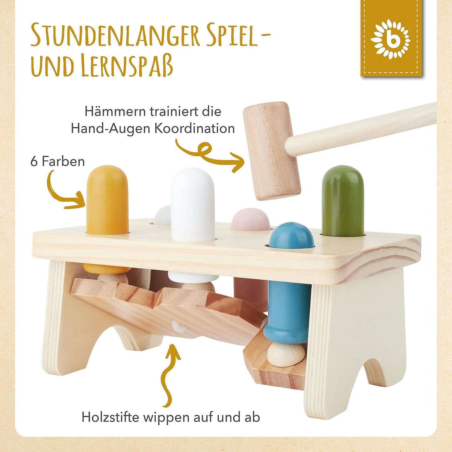 Klopfspiel mit Hammerbank
