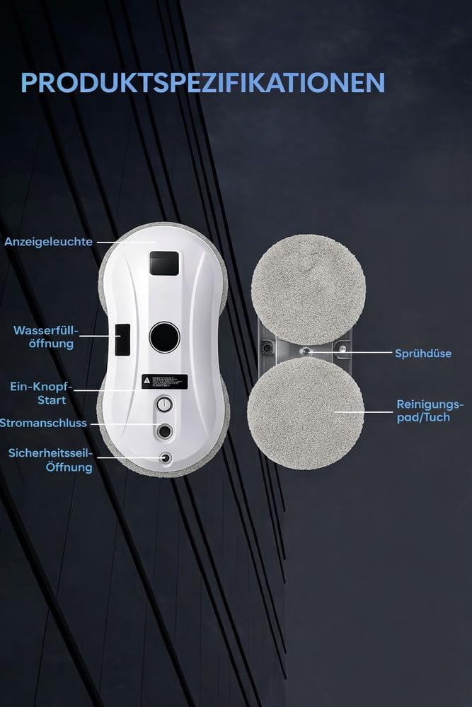 RoboClean Fensterputzroboter