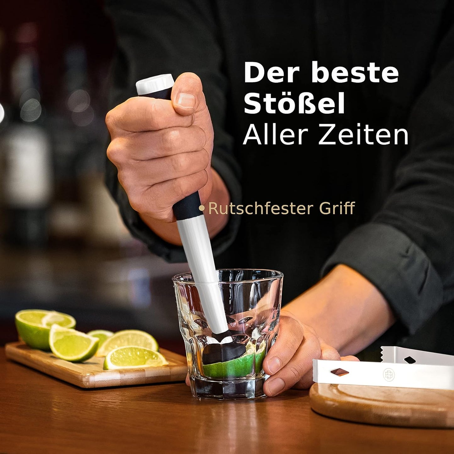 12-teiliges Cocktailshaker-Set, Weiss