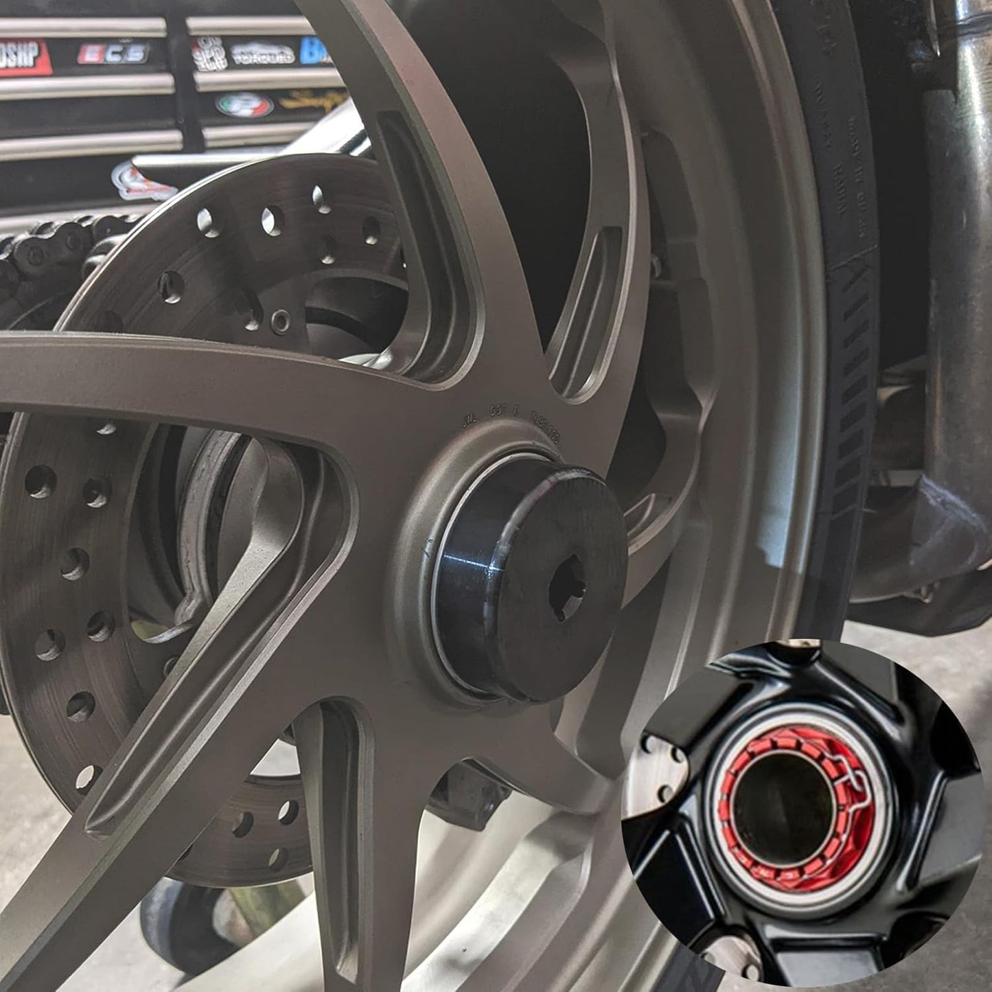 Einsatz Nuss für Ducati Motorrad (Achsmutter Werkzeug)