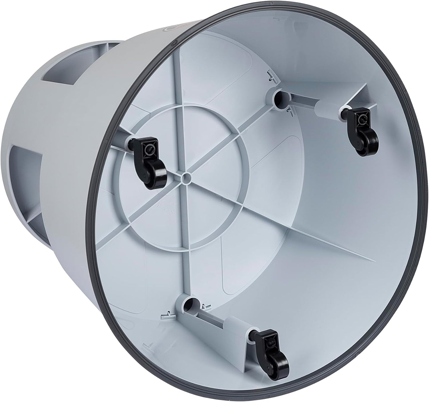 Rollhocker Super Step, Lichtgrau