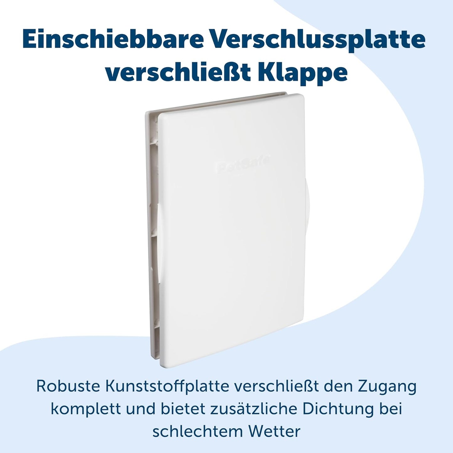Haustiertür, Plastik - M