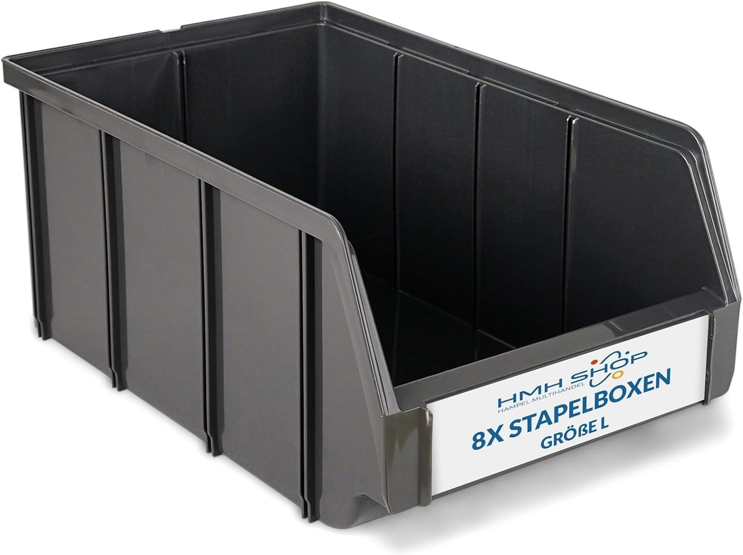 8er Set Stapelboxen