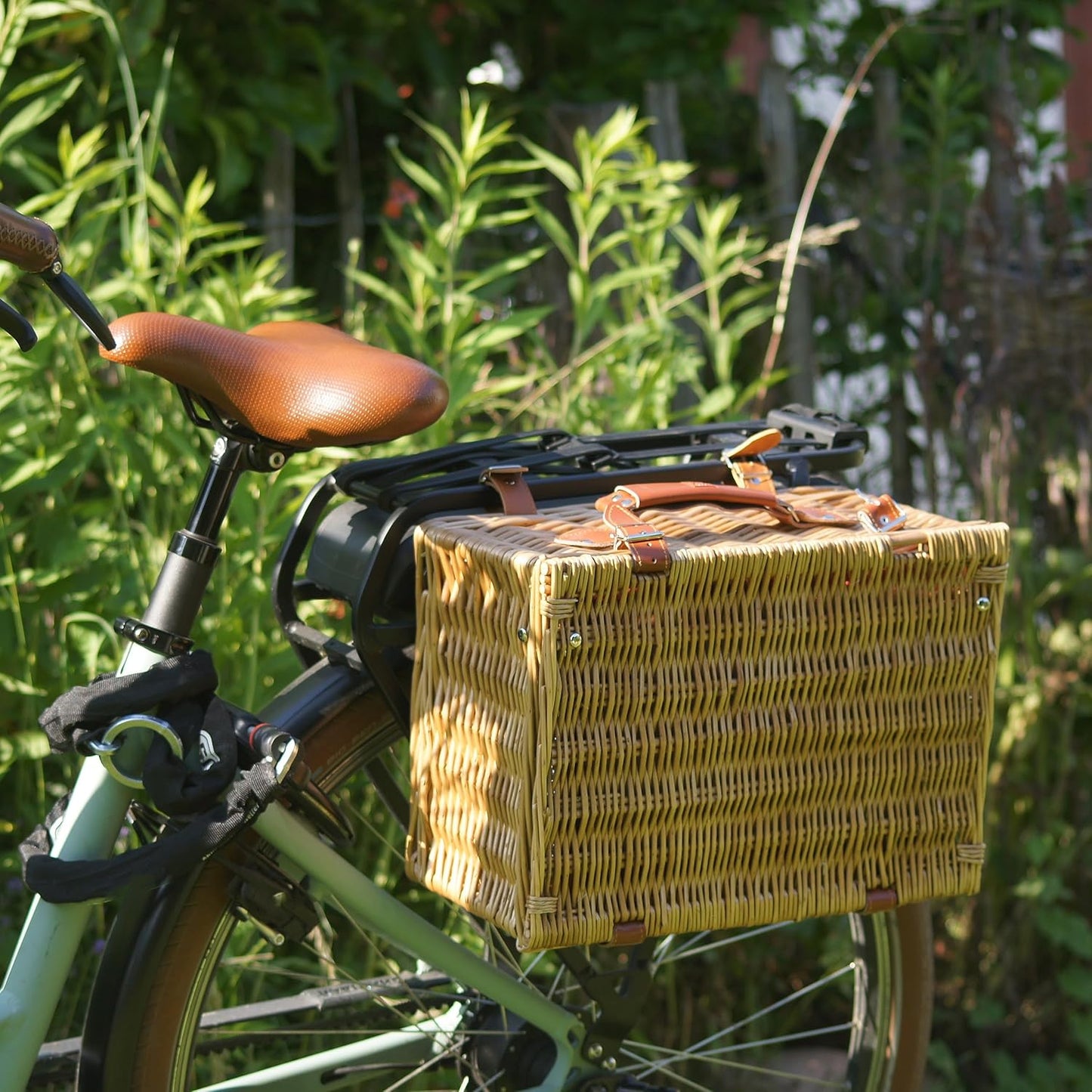 Fahrrad-Picknickkorb-Set für 2 Personen