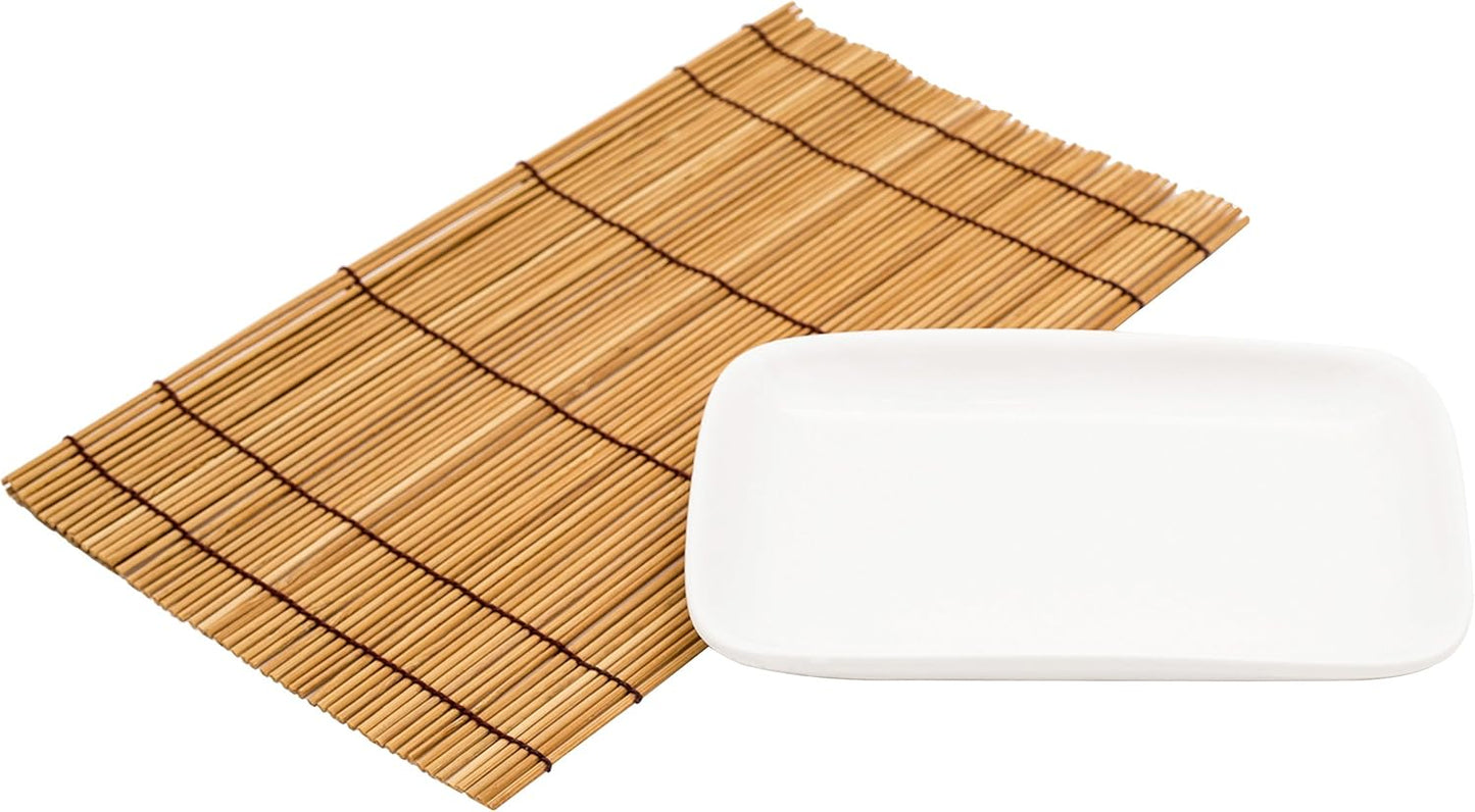 10-teiliges Sushi Set, Sushi Gift Set Weiss