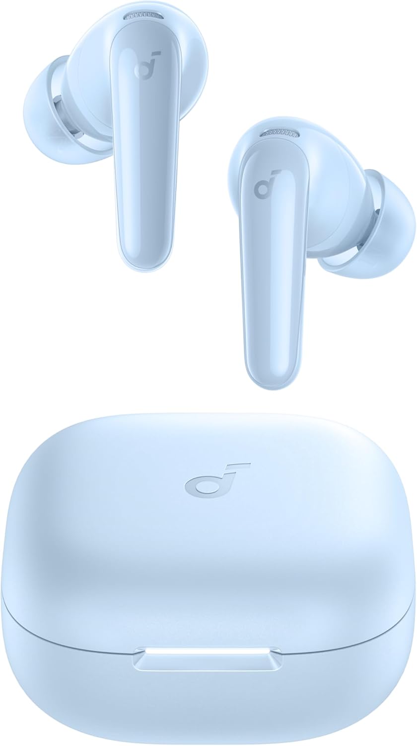 P31i Bluetooth-Kopfhörer mit KI-Übersetzer, Blau