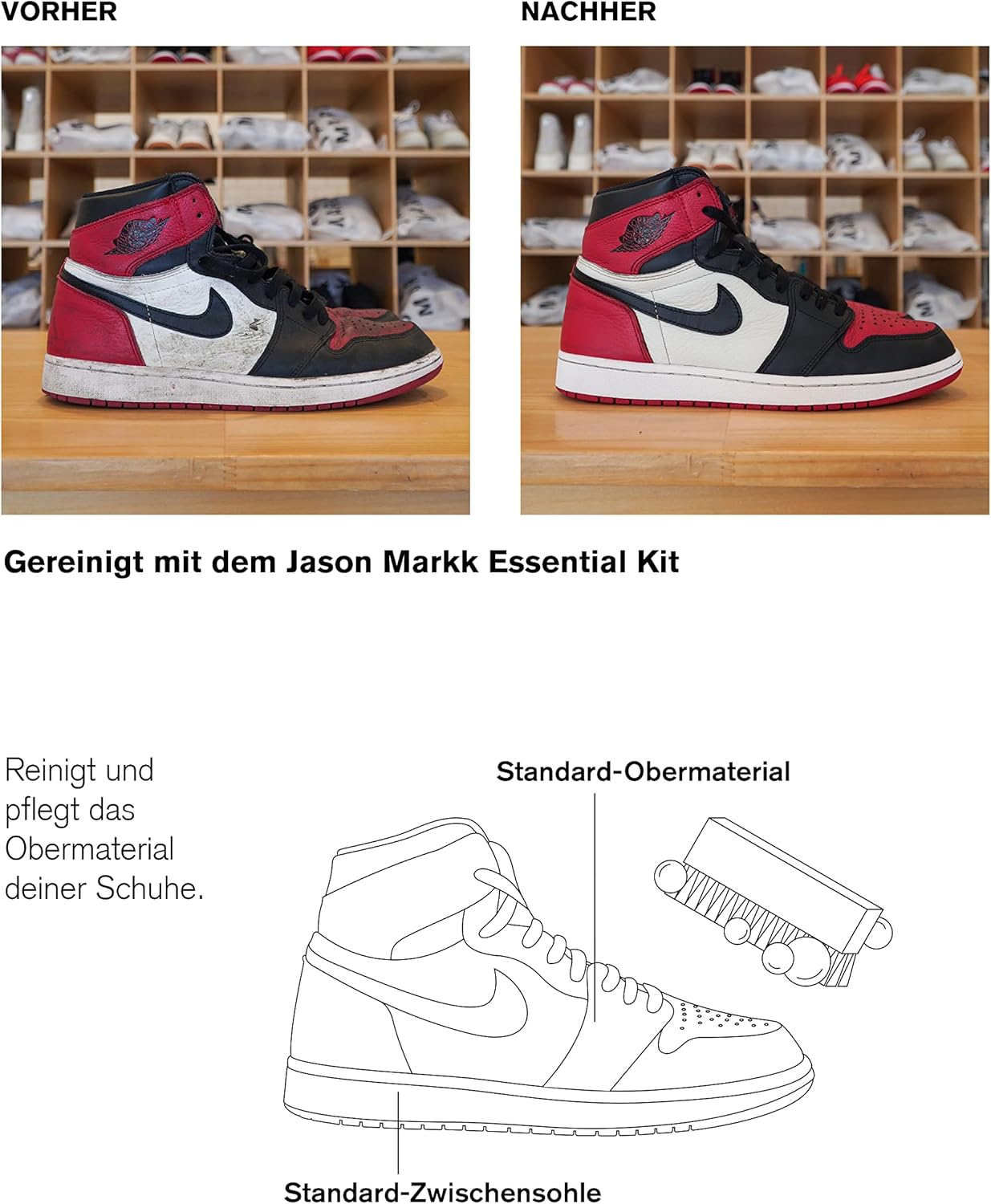 Tiefenreiniger-Schuhreinigungsset Essential Kit, Essential Kit
