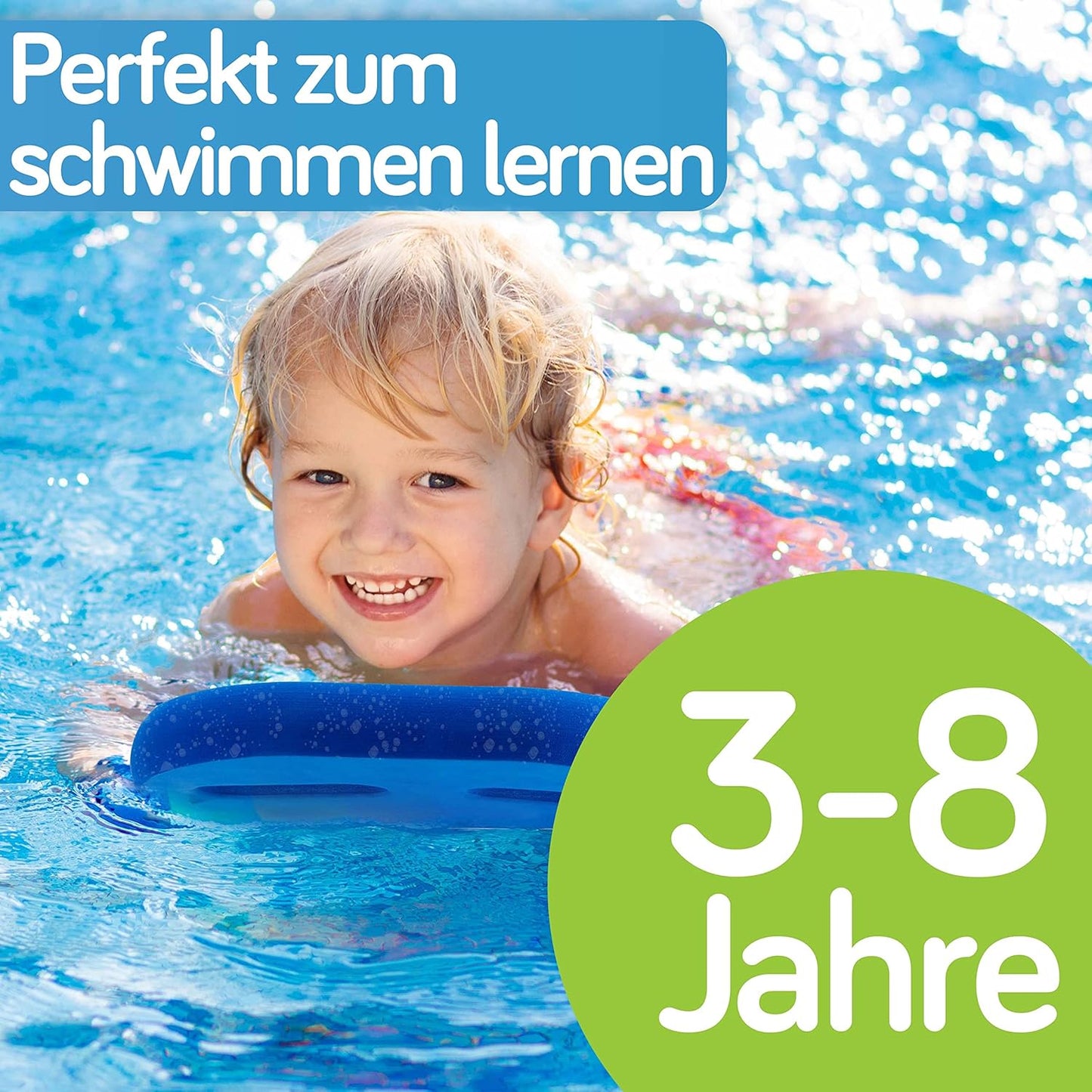 Schwimmbrett ab 15 kg, Bunt
