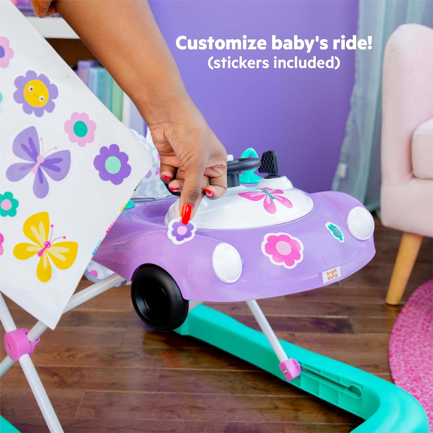 Little Speedster 3-in-1 Auto Lauflernhilfe, Little Speedster, Lila