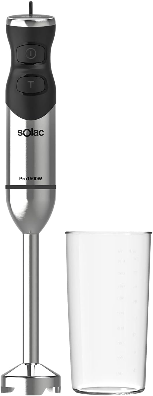 Pro 1000 Stabmixer mit Eiscrusher und Turbo-Funktion, 1500w | 1 Zubehör