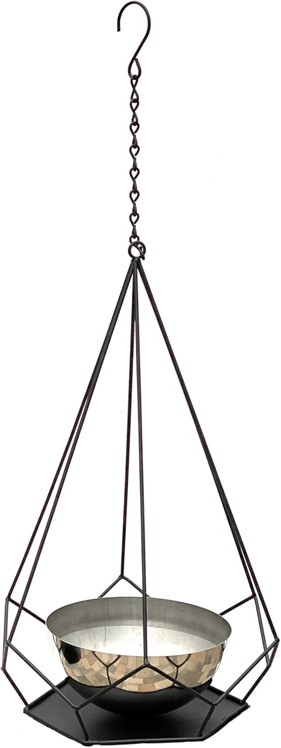Wand-Blumenampel mit Topf