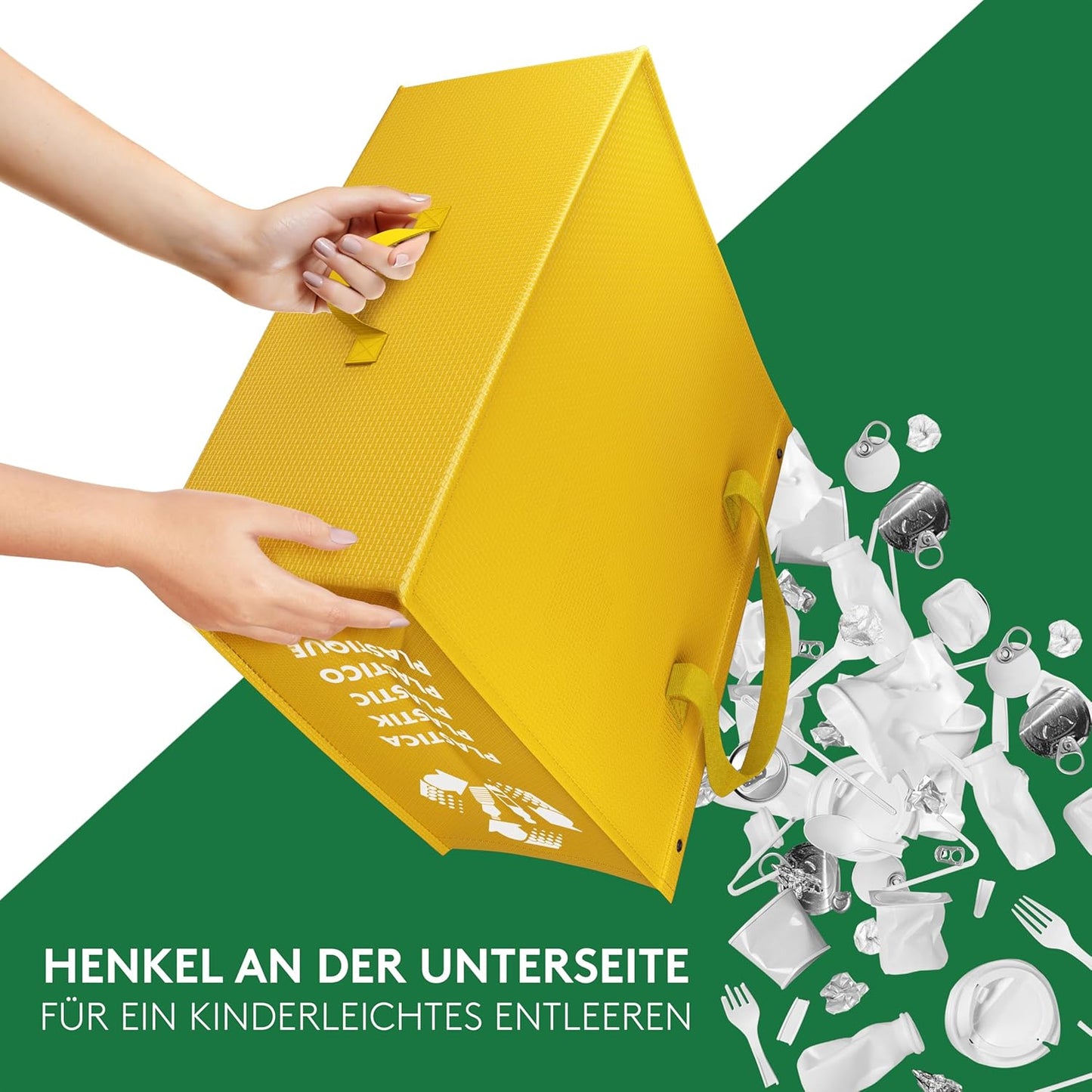 Mülltrennsystem, Color Edition Mini + Deckel
