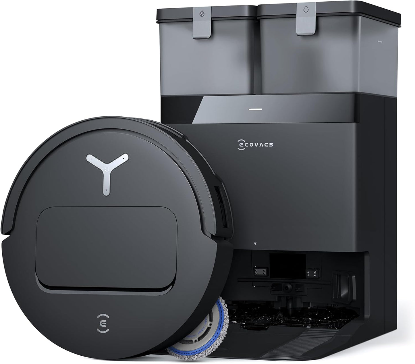 Deebot T50 Pro Saugroboter mit Wischfunktion, T50 PRO Gen2 Schwarz