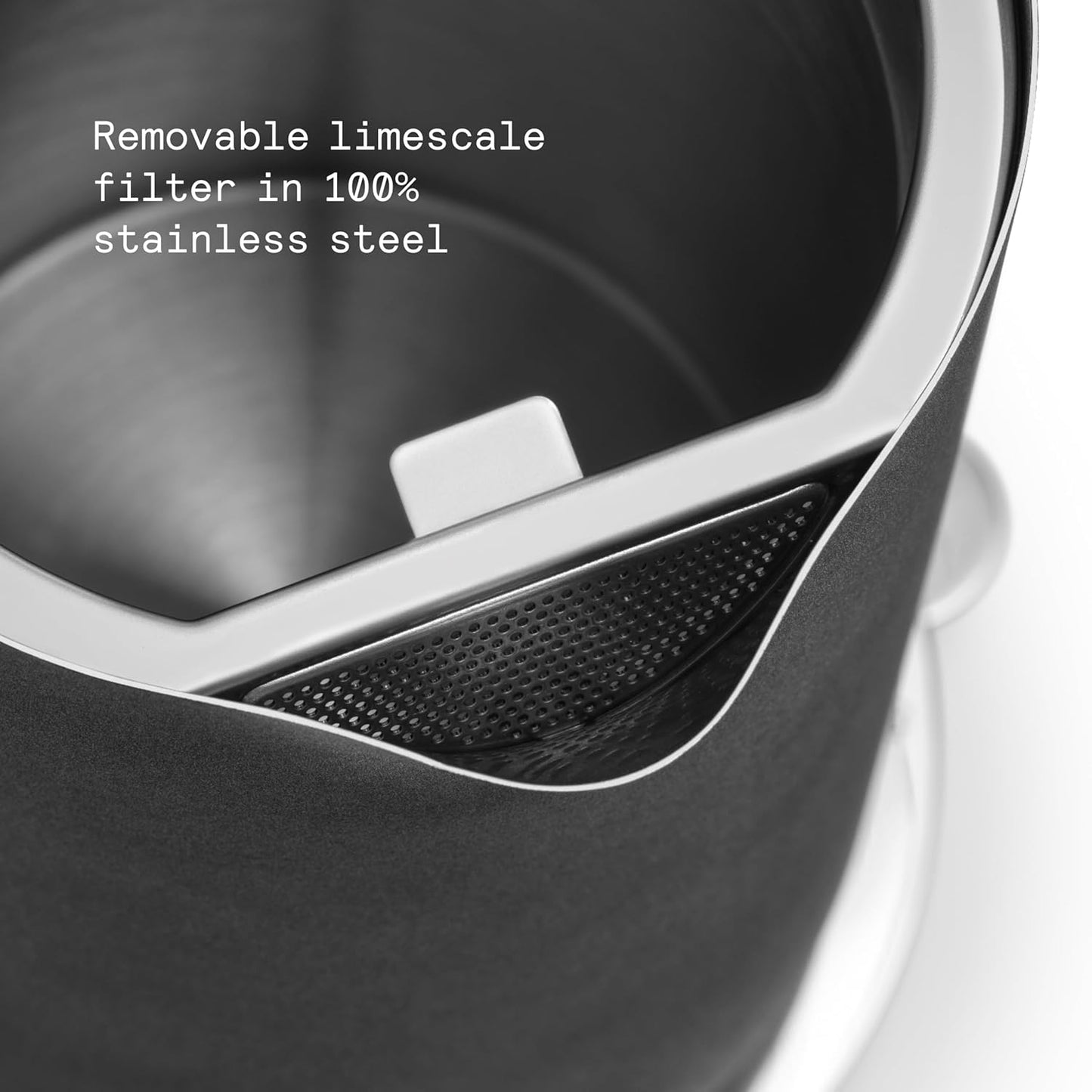 Wasserkocher mit Temperatureinstellungen, Matte Black