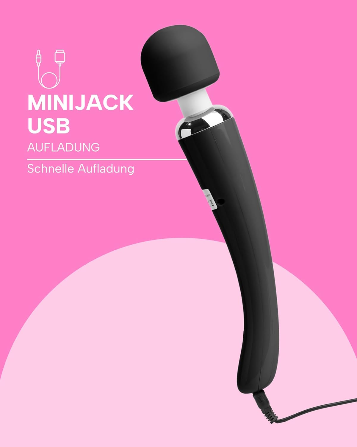 Magic Wand Starker Vibrator für Frauen, Monte Clitorio