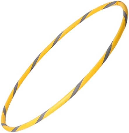 Hula Hoop Reifen für Kinder, Ø80cm Gelb-Grau