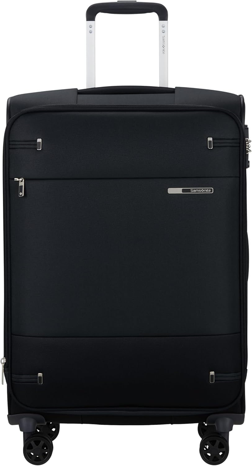 Reisekoffer mit TSA-Schloss, Base Boost New Schwarz 66 cm