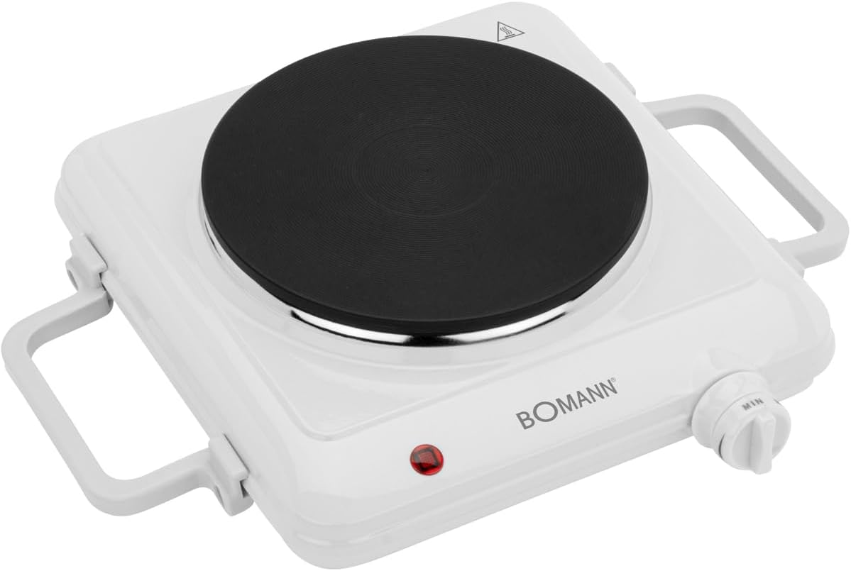 Einzelkochplatte EKP 5027 CB mit stufenlos regelbarem Thermostat, Single single hotplate