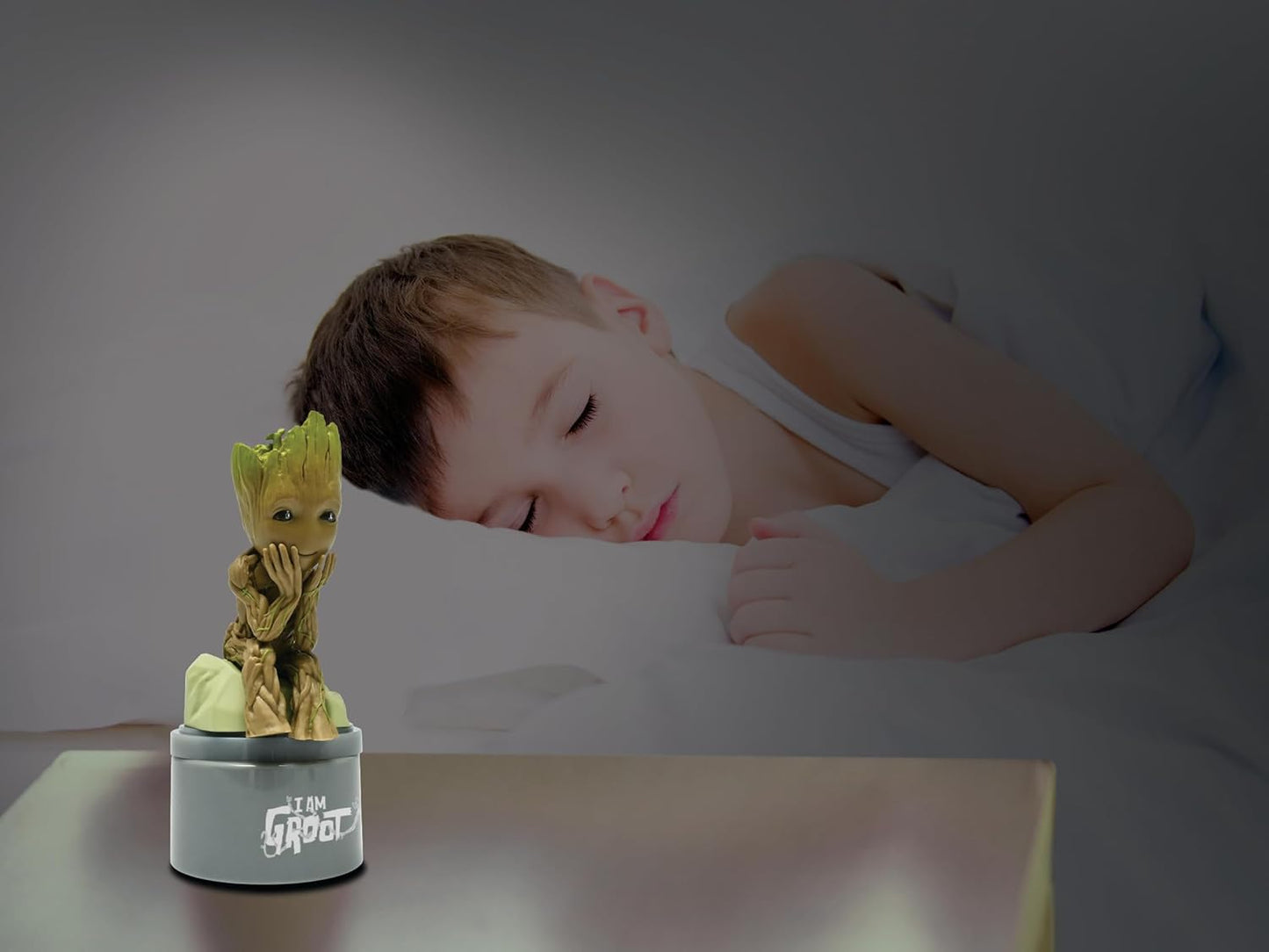 Groot Nachtlicht mit Lautsprecher für Kinderzimmer, Guardians of the Galaxy - Groot