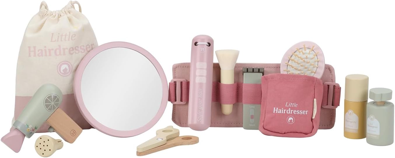 Kinder Friseur Set aus Holz