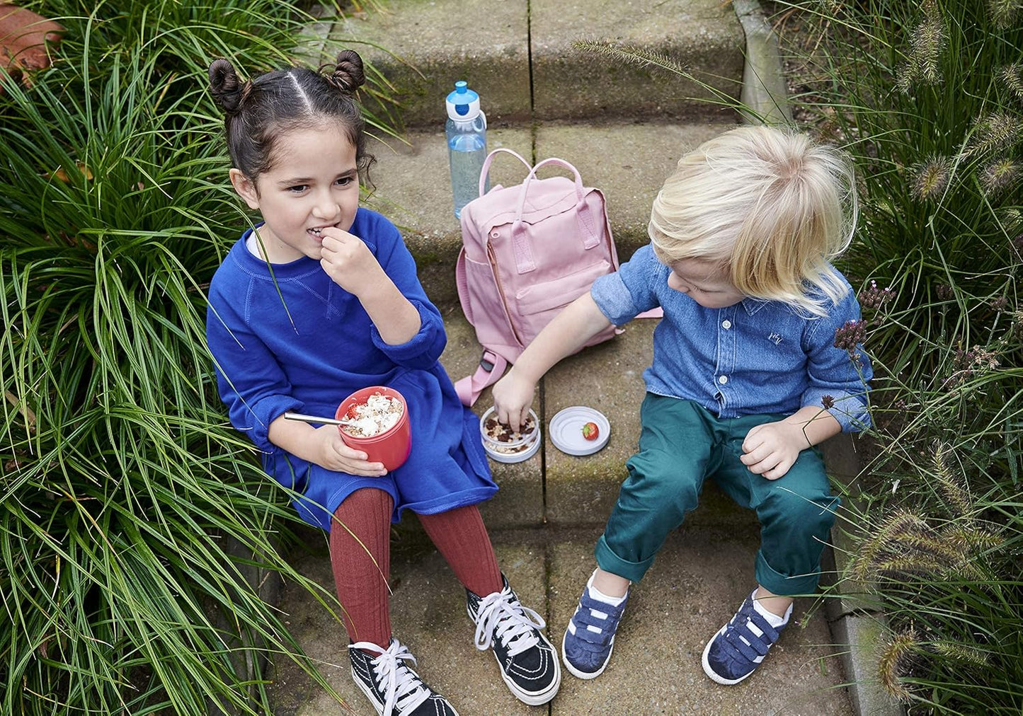 Müslibecher to go, Nordic Denim 300 ml
