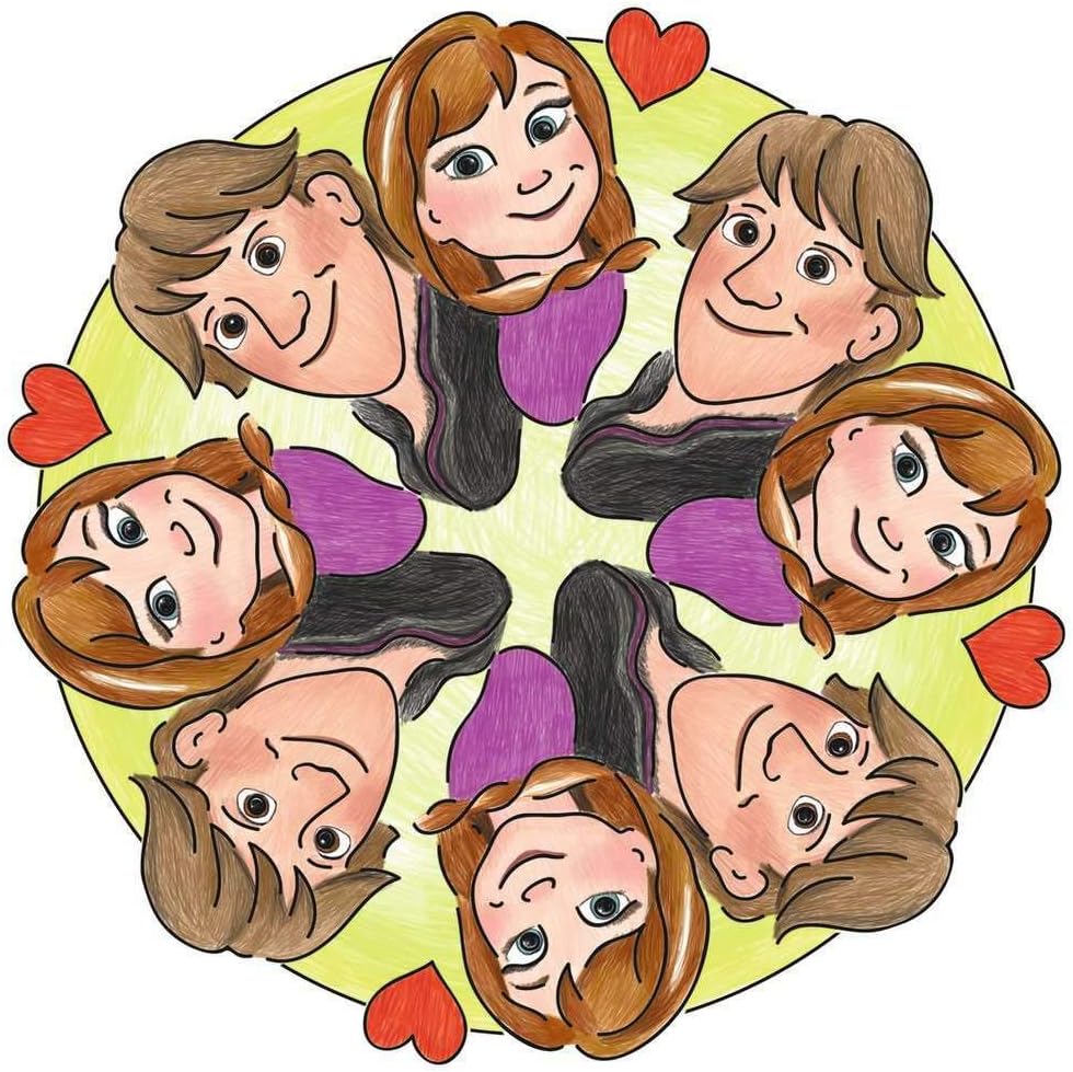 Disney Frozen Mandala-Designer-Zeichenset ab 6 Jahren