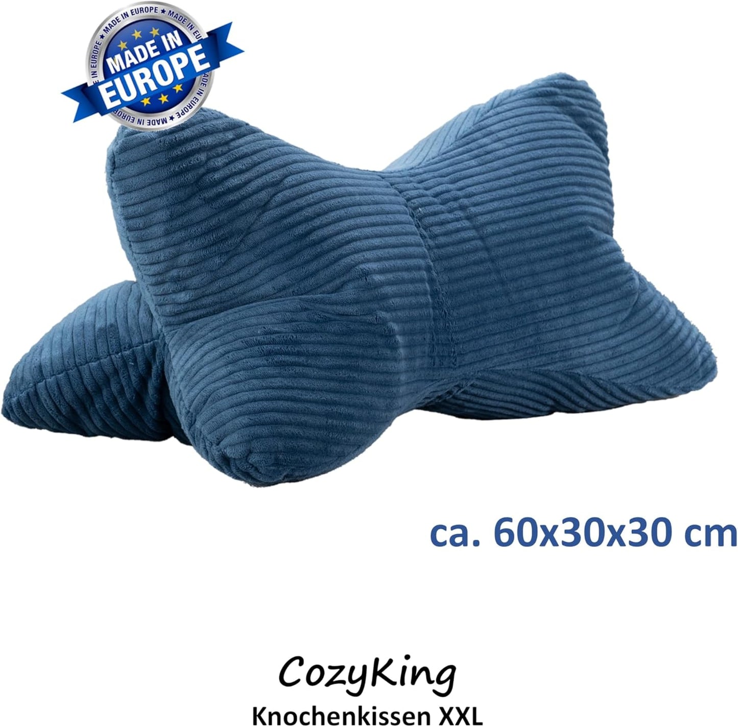 Leseknochen, Xxl Cord Blau