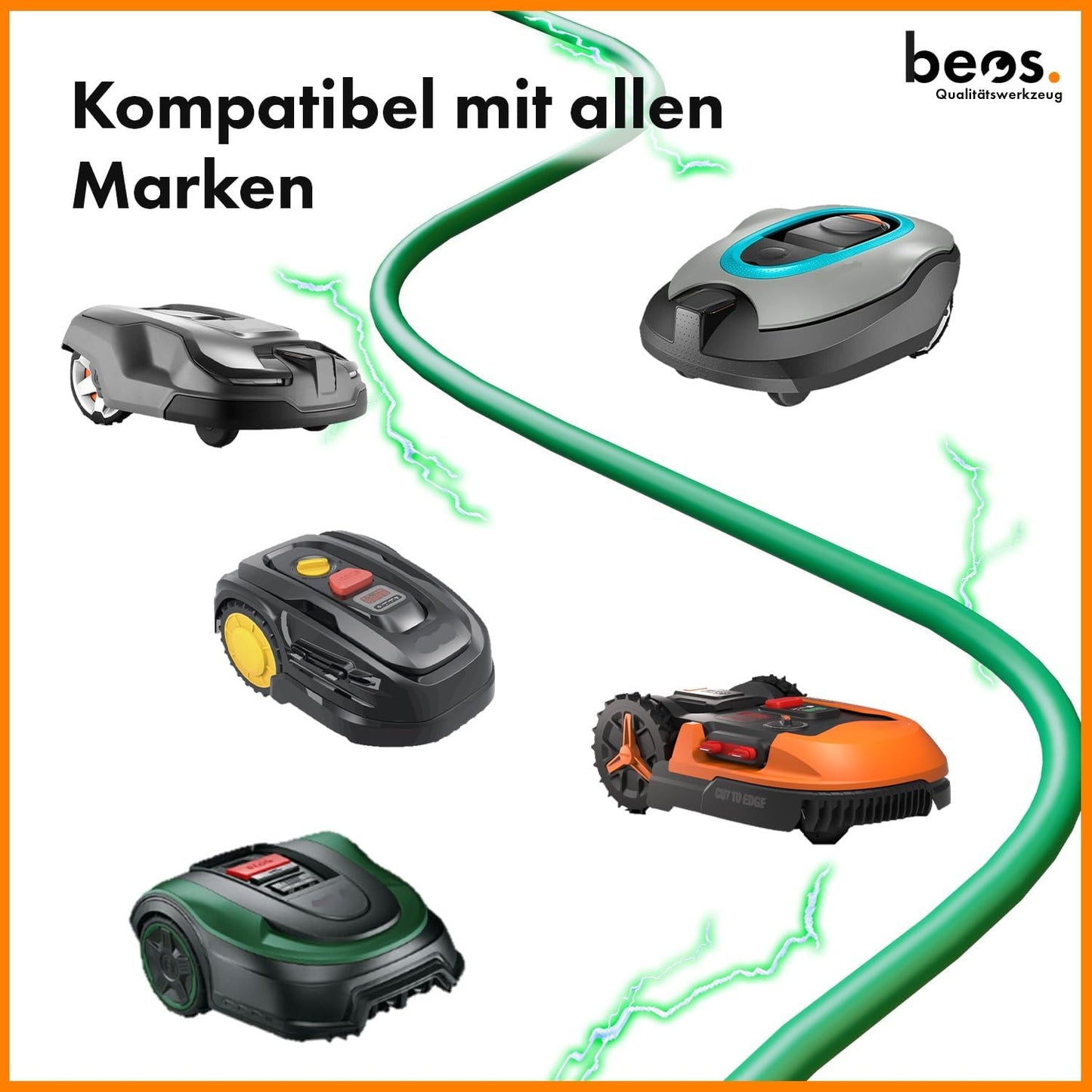Begrenzungskabel für Mähroboter, 150 Meter