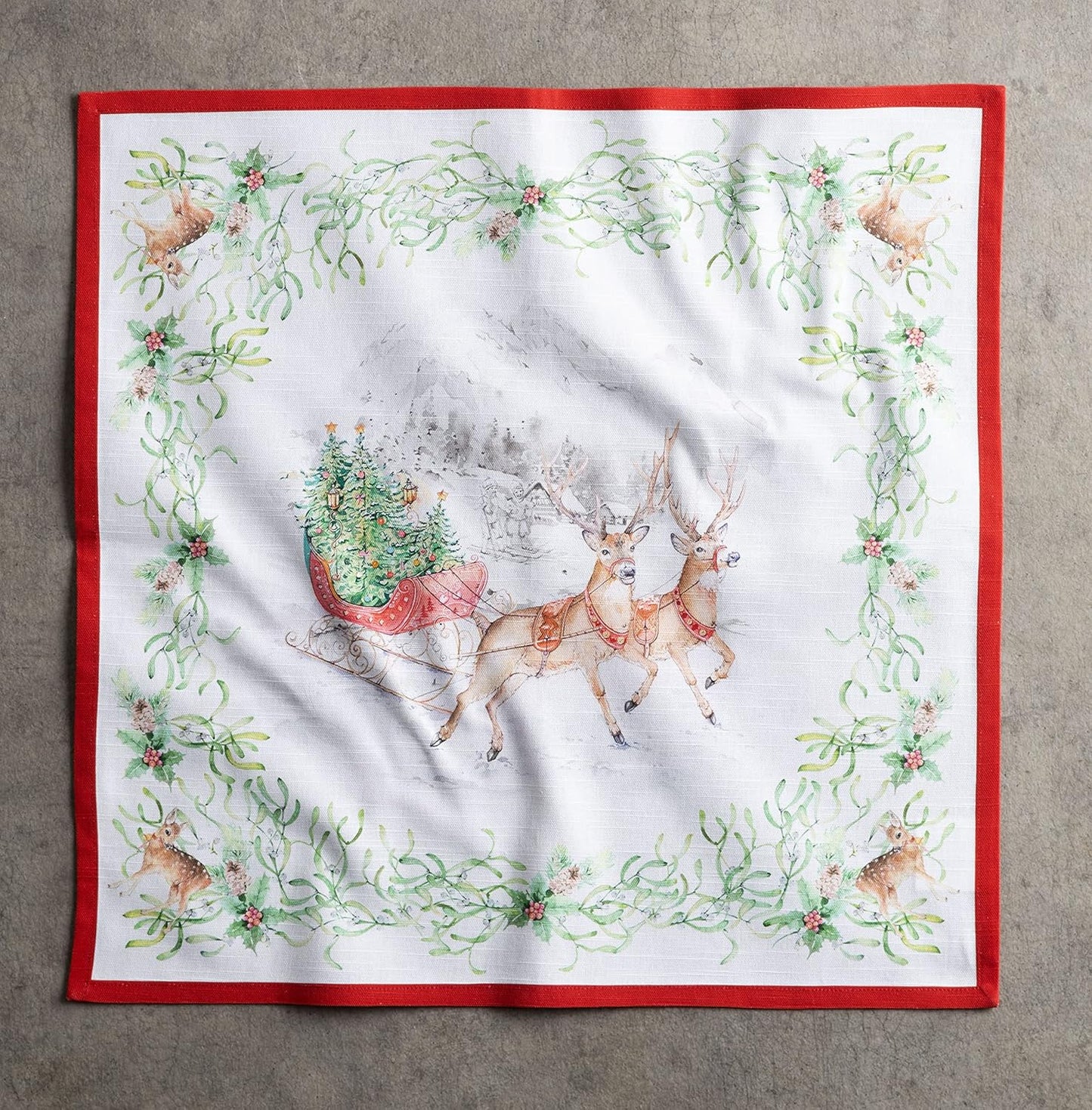 Stoffservietten-Set für Weihnachten, 24 - Christmas Tradition