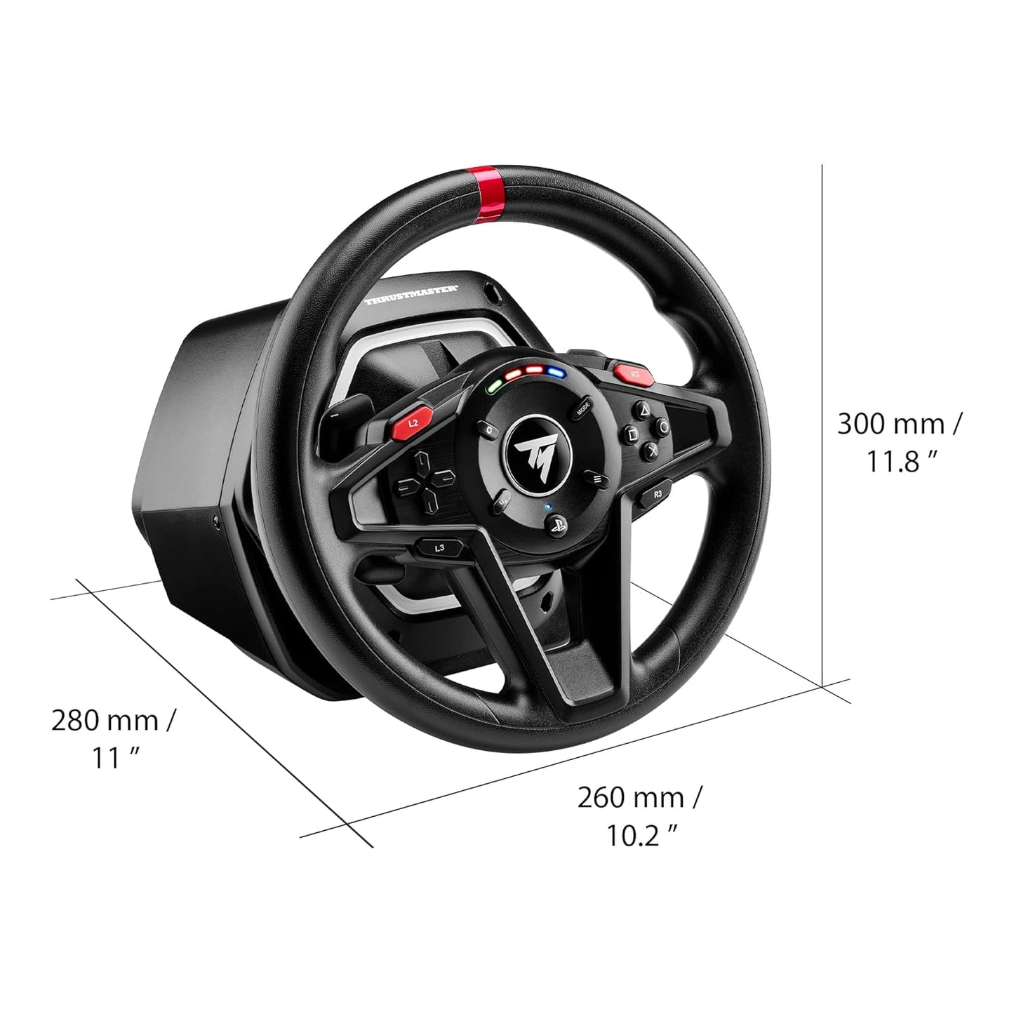 Force-Feedback-Rennlenkrad T128