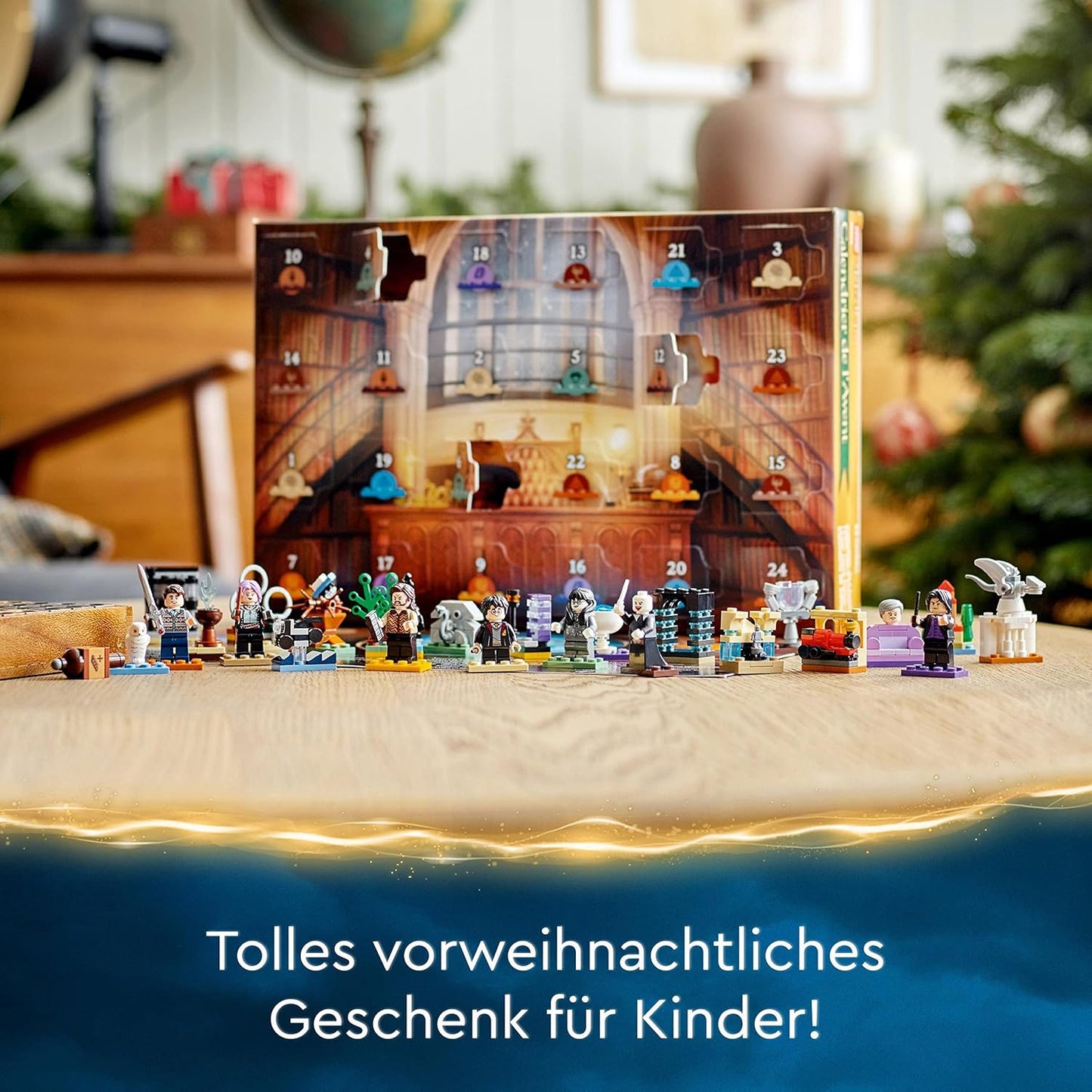 Harry Potter Adventskalender mit Brettspiel, Single