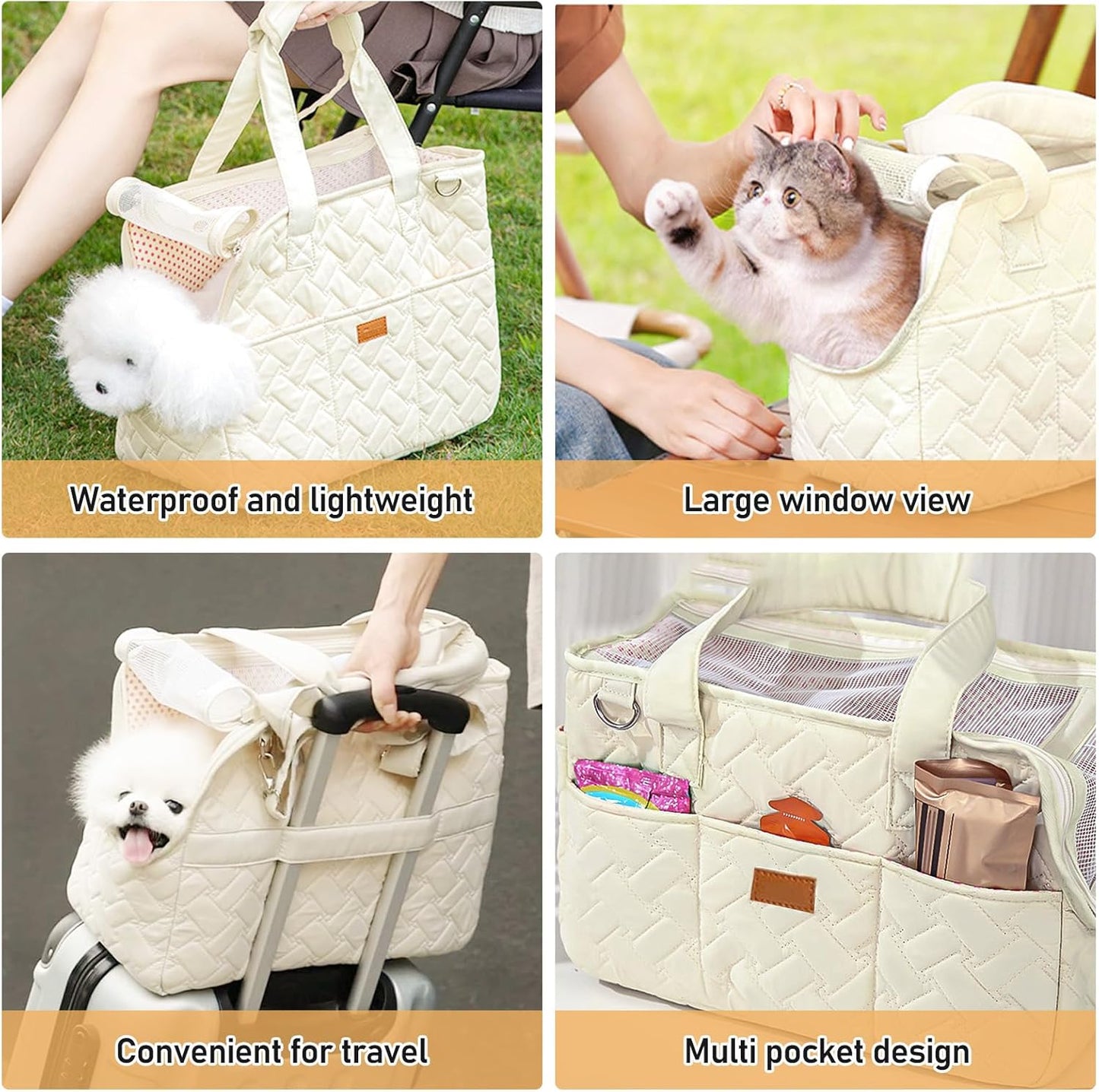 Faltbare Hundetragetasche