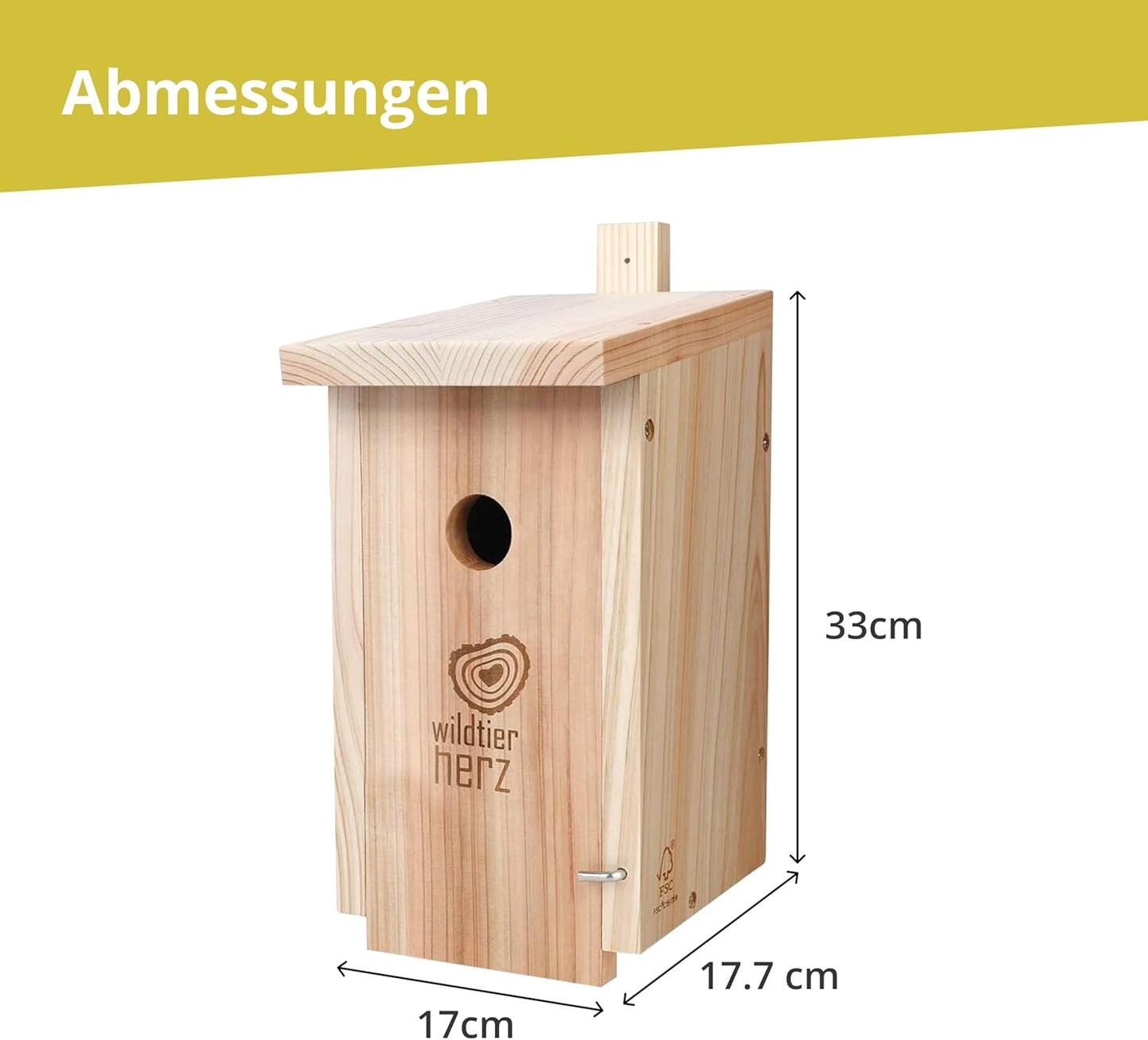 Nistkasten für Gartenvögel, Garten