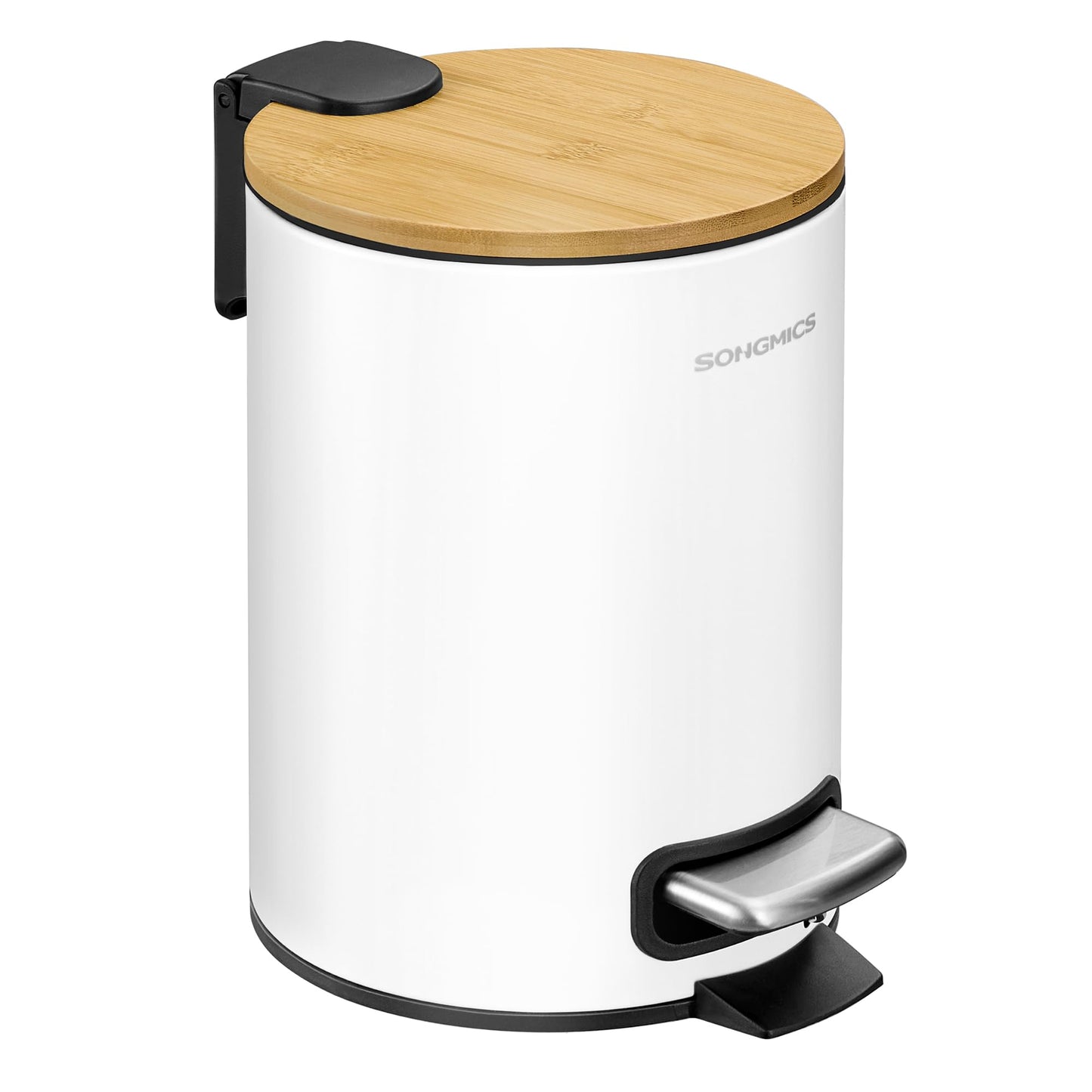 Kosmetikeimer mit Softclose-Deckel, Wolkenweiss 3 L