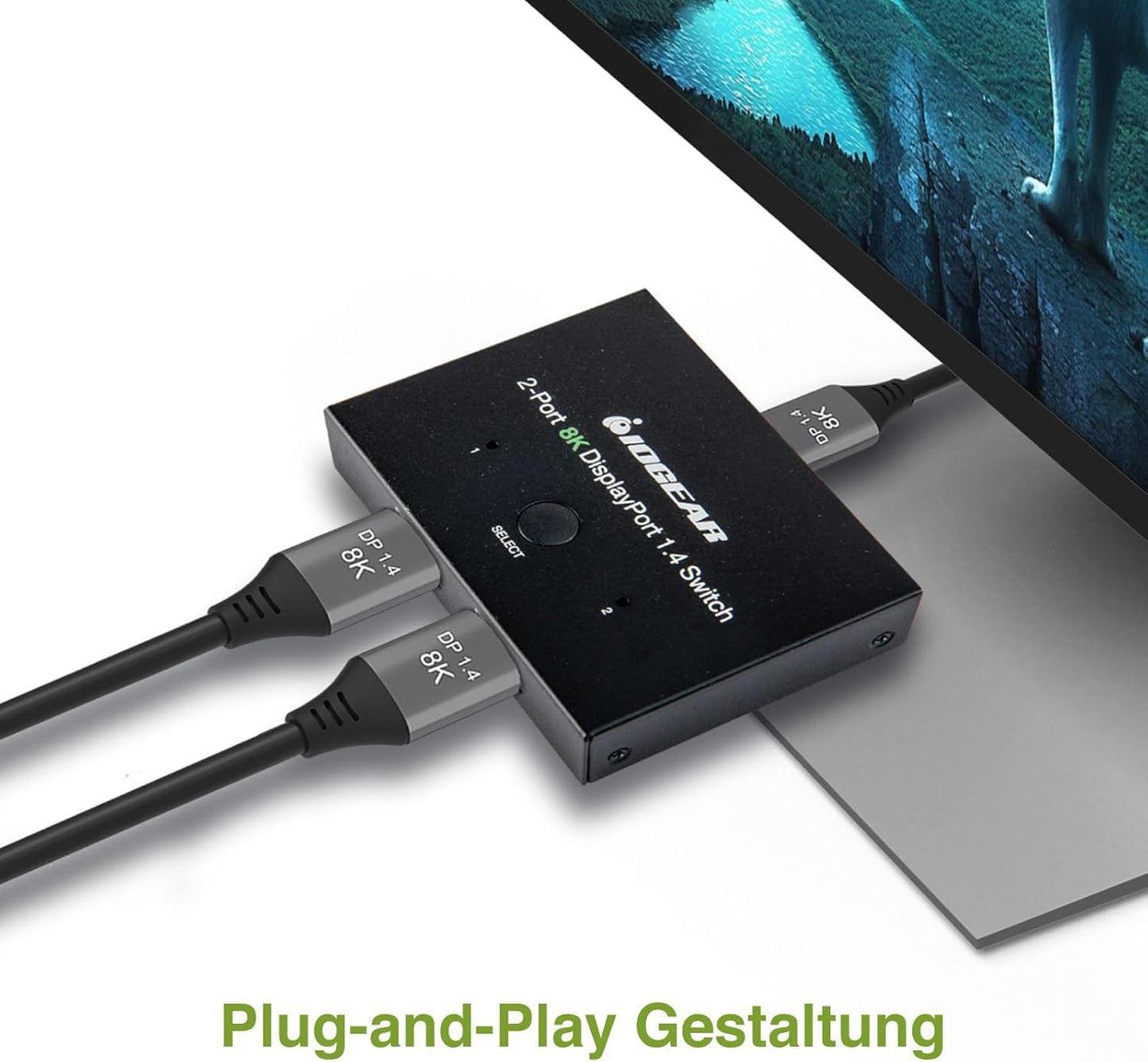 Displayport Switch 8K Splitter DP 1.4