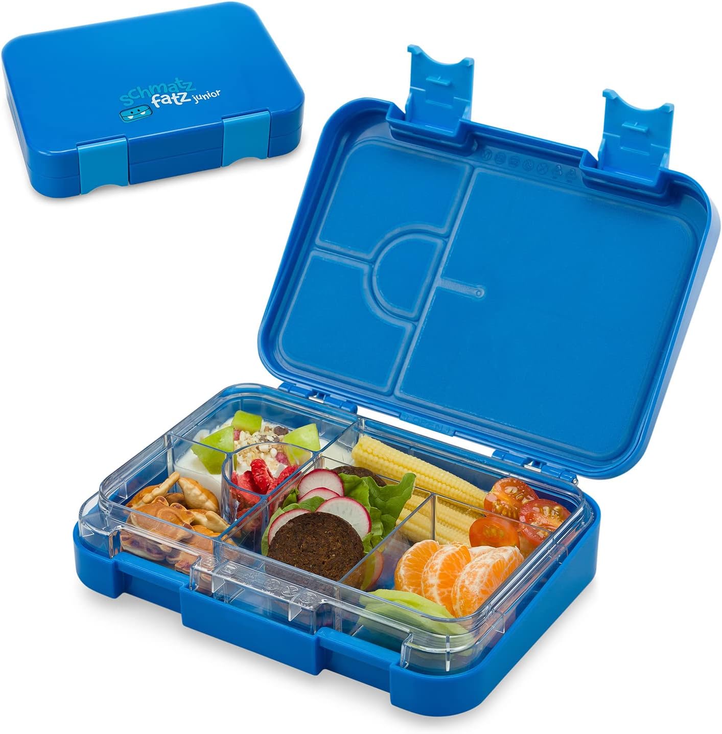 Kinder Brotdose, Blau Junior Brotdose