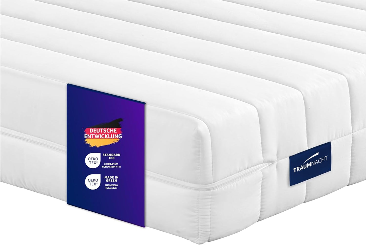 Rollmatratze H3, H3 - mittelfest, 13 cm, 90 x 200 cm