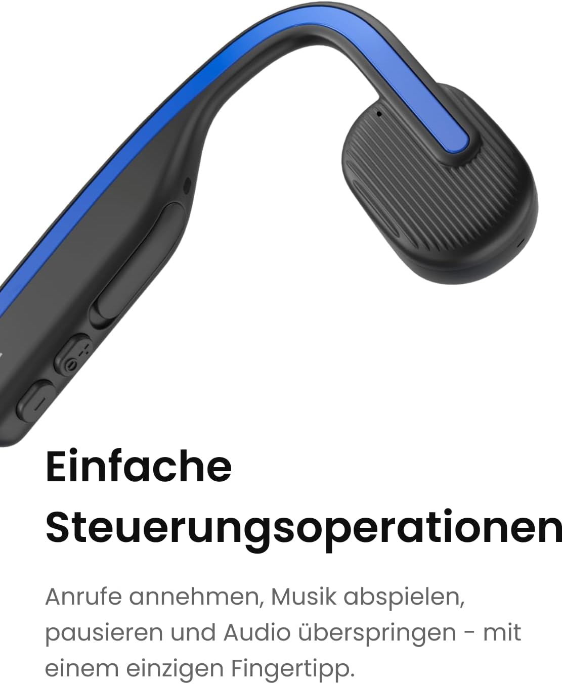OpenMove Knochenschall-Kopfhörer, Elevation Blue