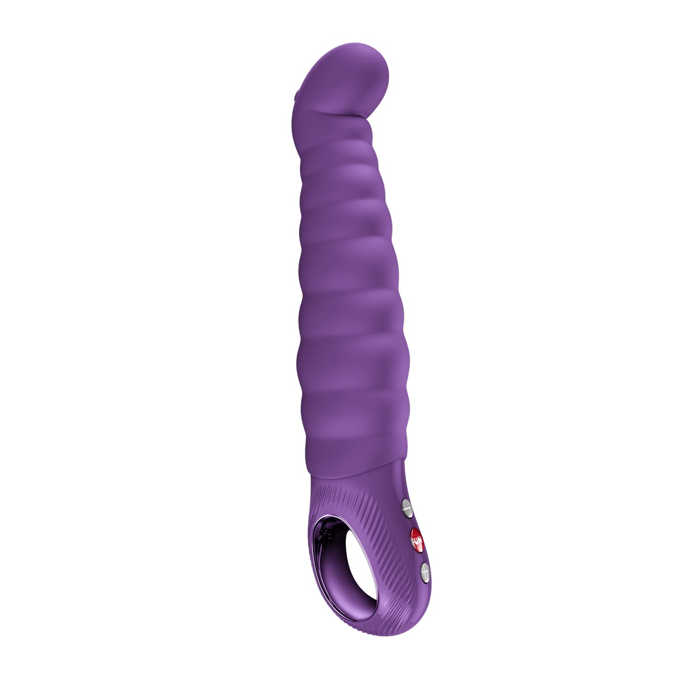 Patchy Paul G-Punkt-Vibrator mit Loop-Griff und 12 Programmen, Aubergine