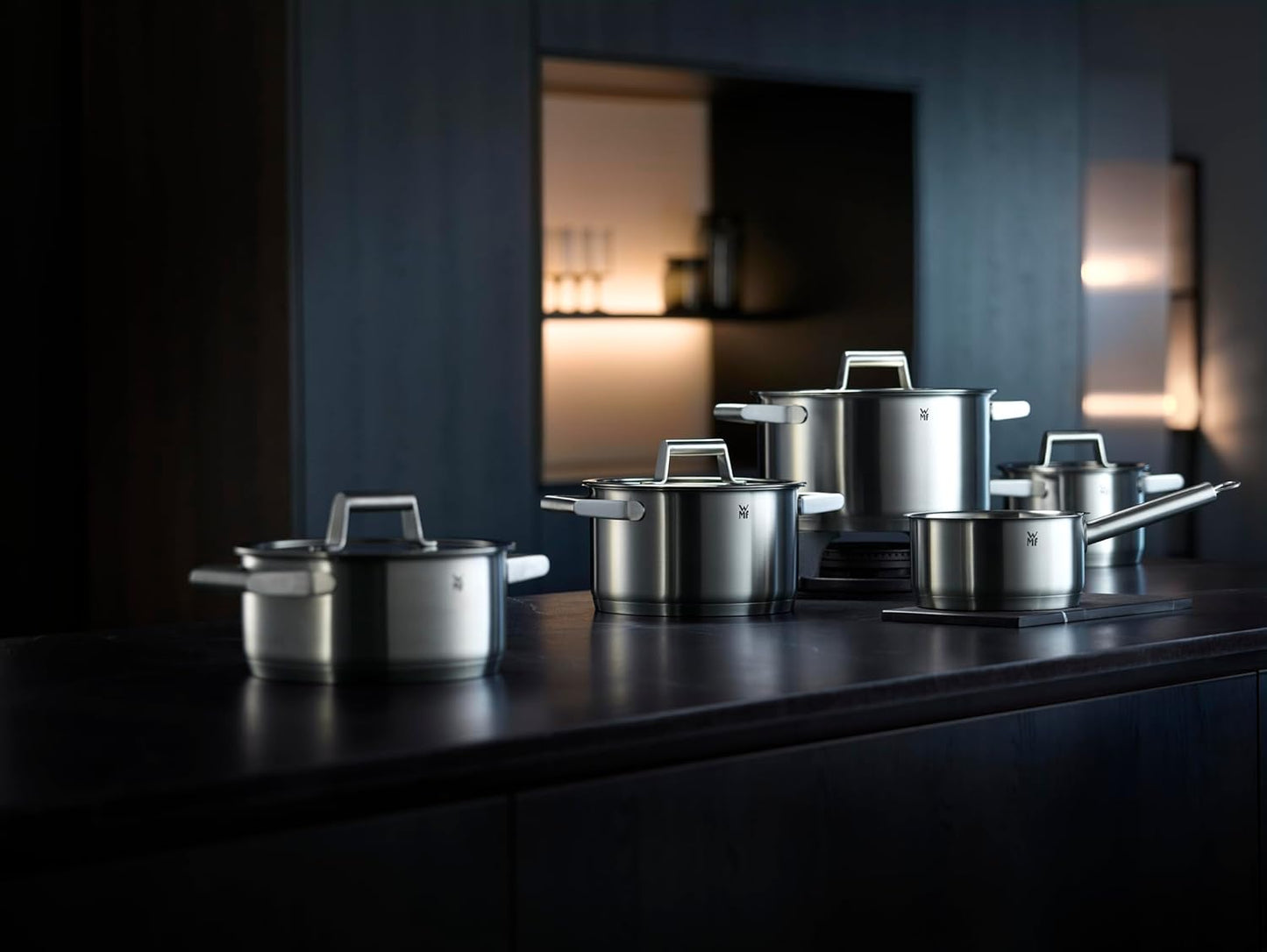 Comfort Line Induktions-Topfset, 4-teilig, Comfort Line – Topfset 4-teilig