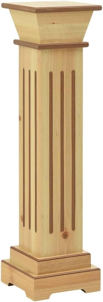 Blumensäule, Holzfarben