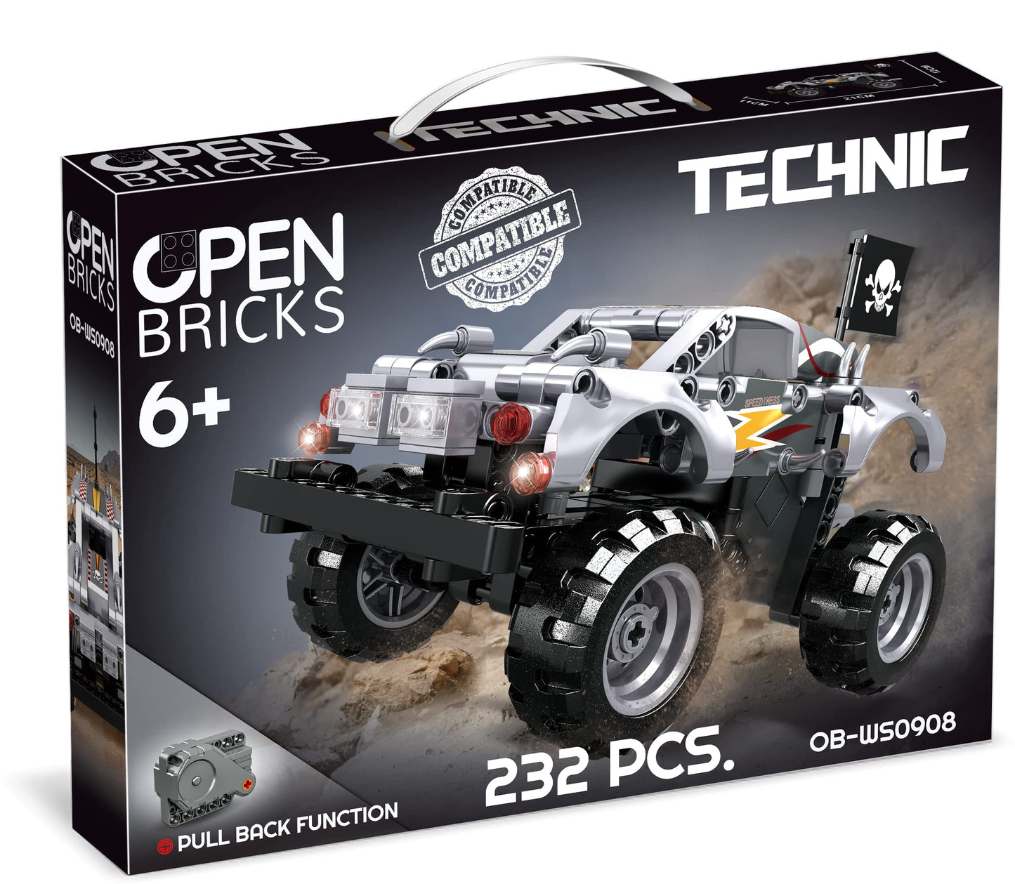 Monster Truck Modell OB-WS0908 STK, STK