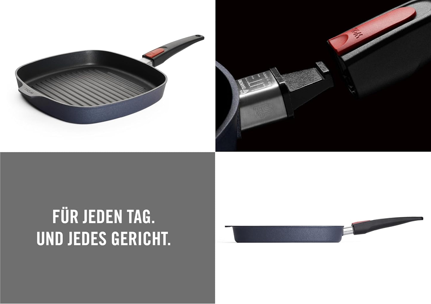 Grillpfanne Diamond Lite, 28x28 cm, 4 cm hoch