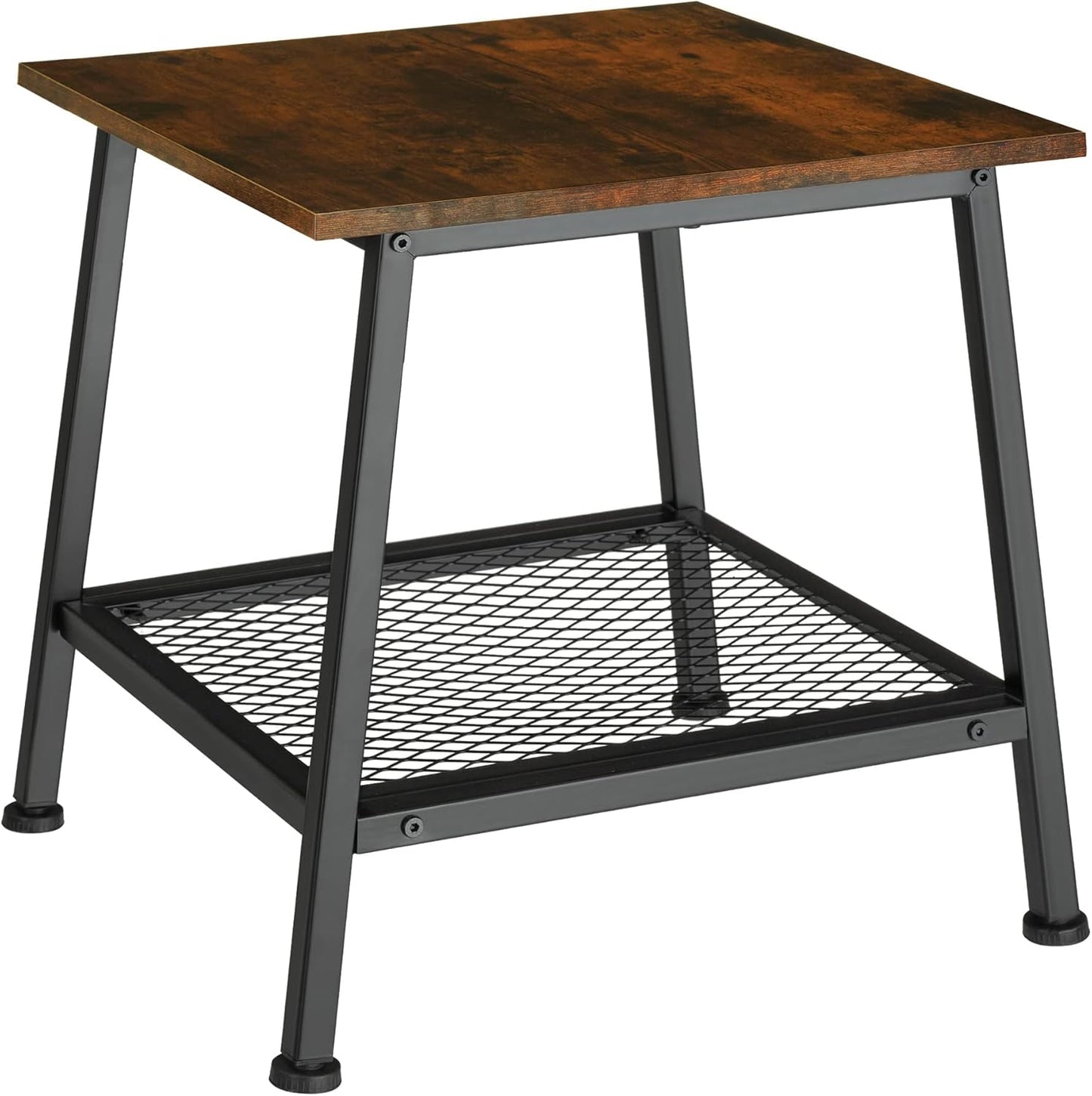 Beistelltisch Bedford, Bedford Industrial Holz Dunkel, Rustikal