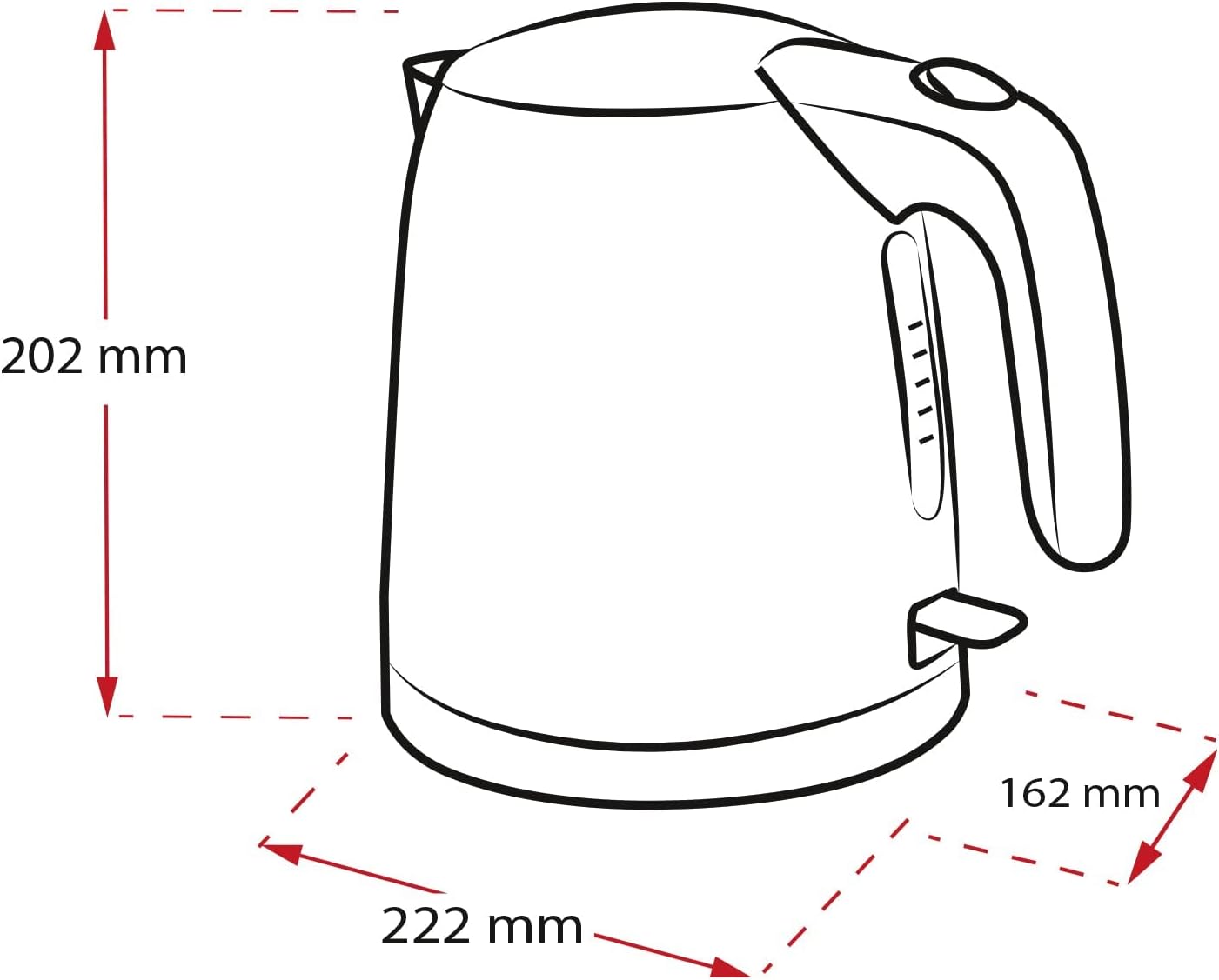 Prime Aqua mini Wasserkocher 1018-05, Kupfer