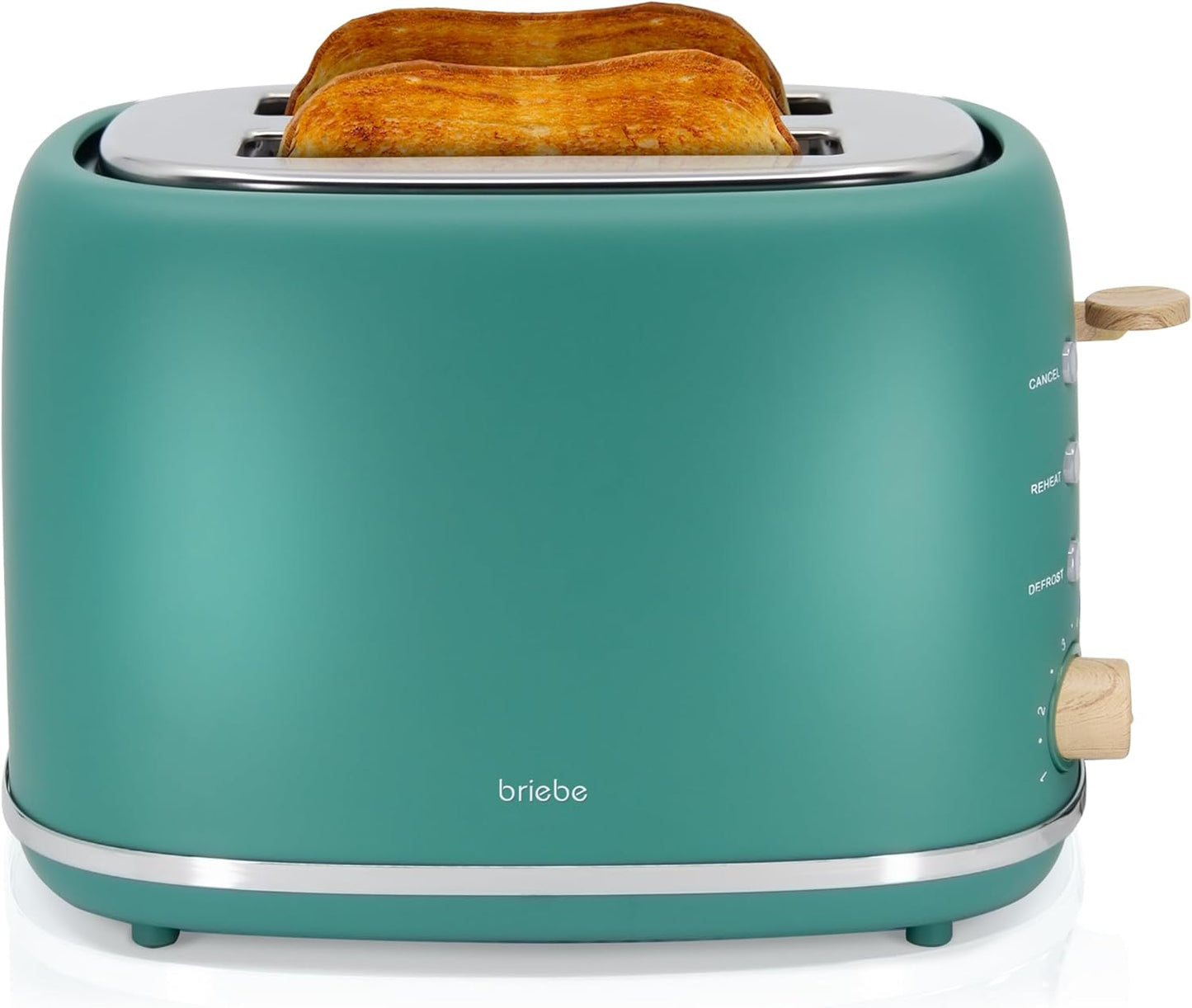 Frühstücksset mit Toaster & Wasserkocher, Grün