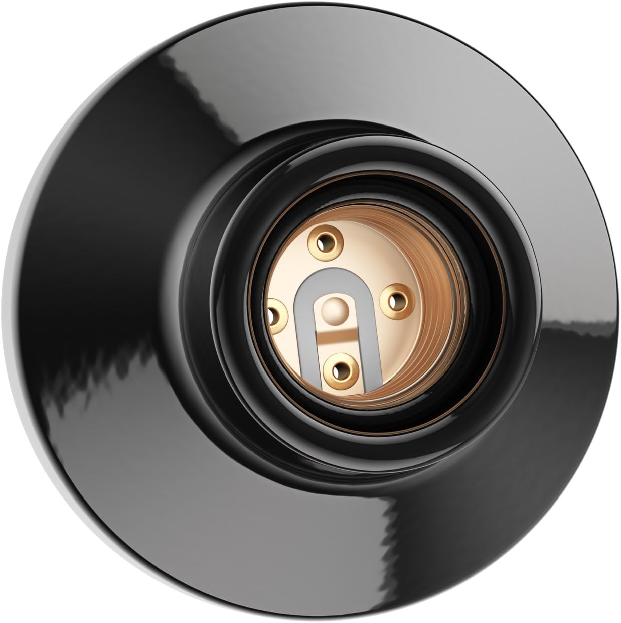 Deckenleuchte ELEKTRA, 5 Stück (1er Pack), Schwarz
