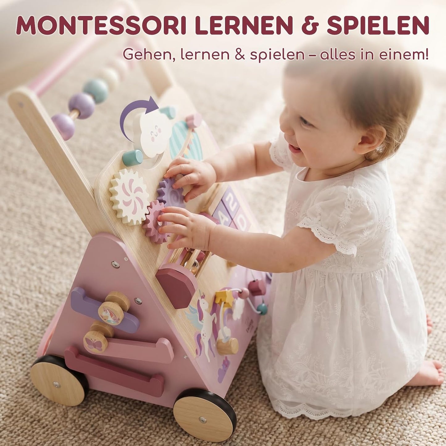 Einhorn-Laufwagen