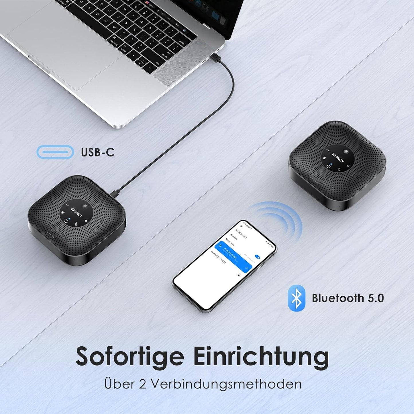 Konferenzlautsprecher M0 Plus mit AI Mikrofonen, M0 Plus